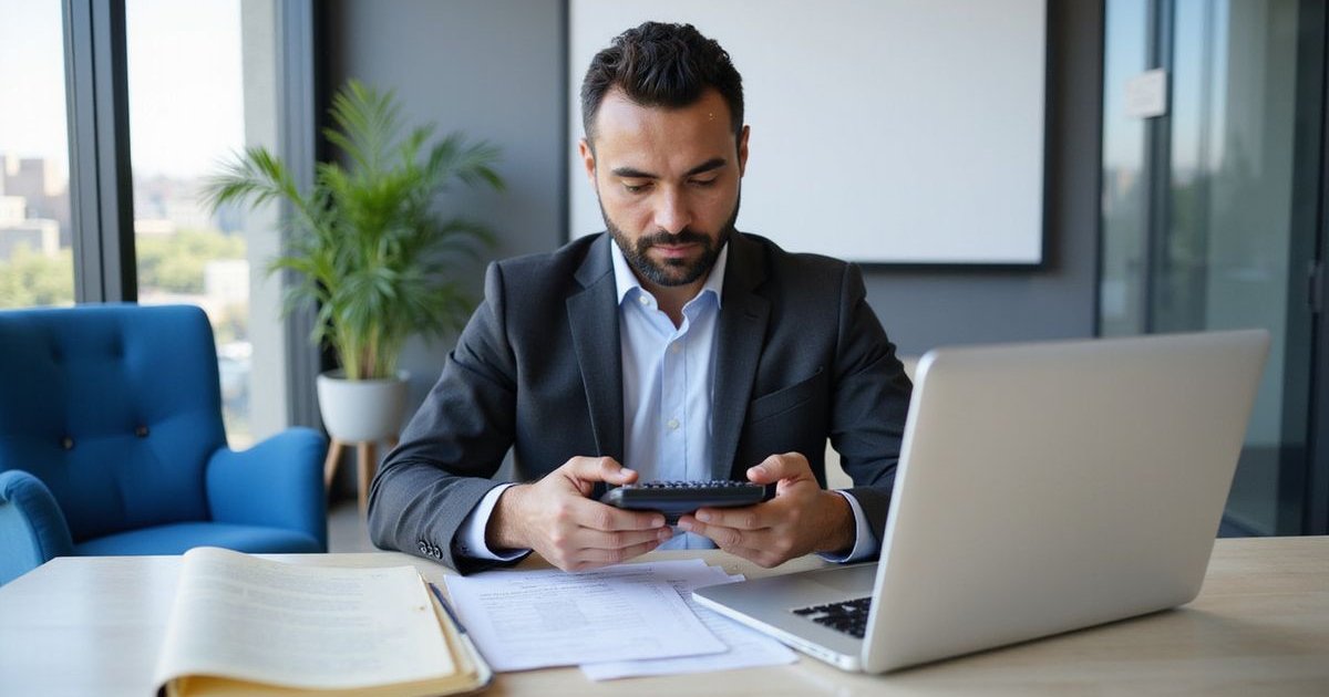 Business owner comparing equipment financing options